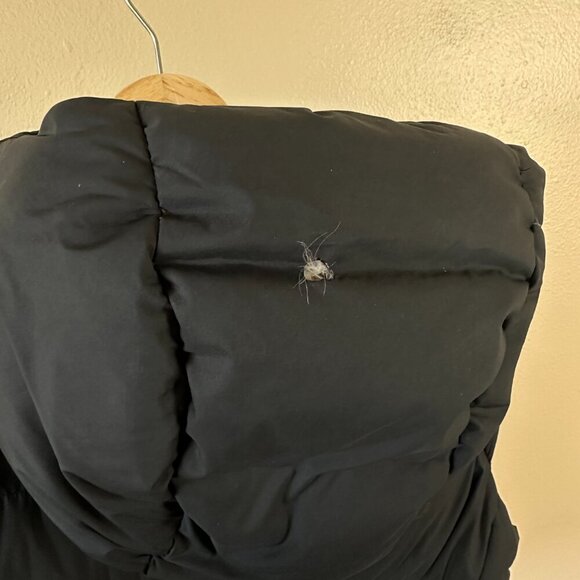 The North Face Womens Small Down Puffer Vest Barneys New York Insulated Black - Picture 8 of 9